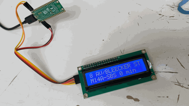 Pi-Bus: IoT MTA Tracker